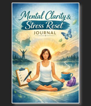 Mental Clarity Journal for Stress Relief, Focus & Emotional Balance