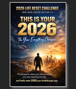 2026 Life Reset Challenge eBook – New Year Life Reset Planner for Success